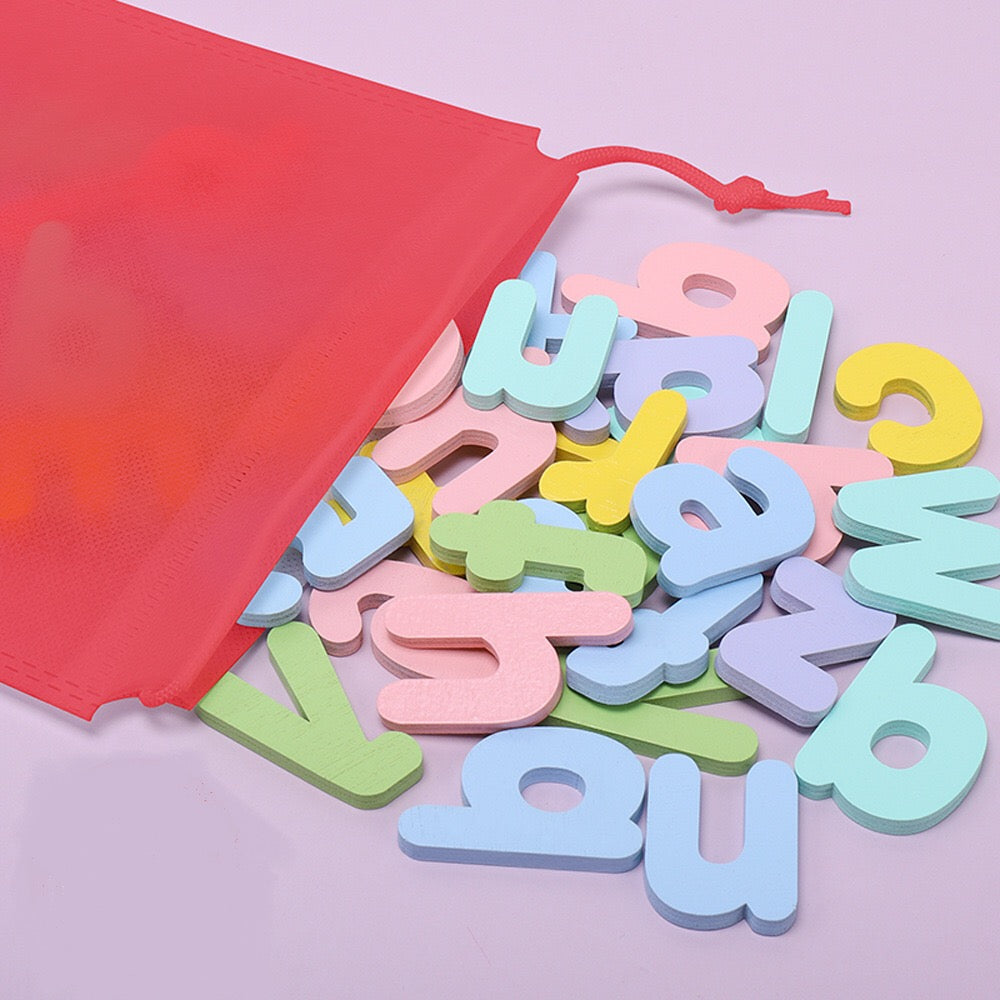 Horse alphabet maze with cards