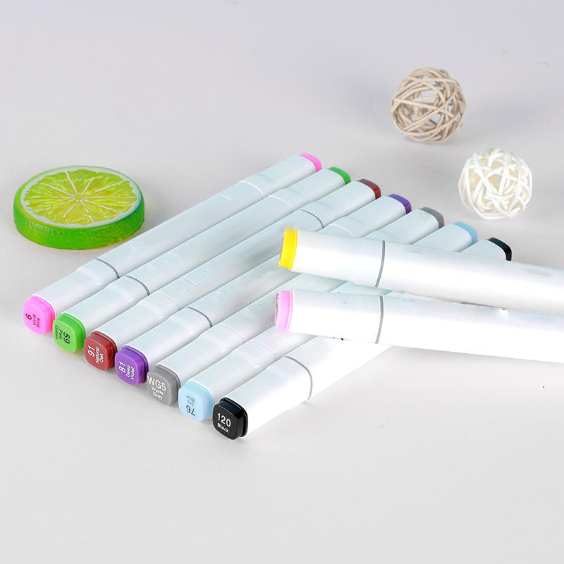 Color marker, 60colors with plastic case