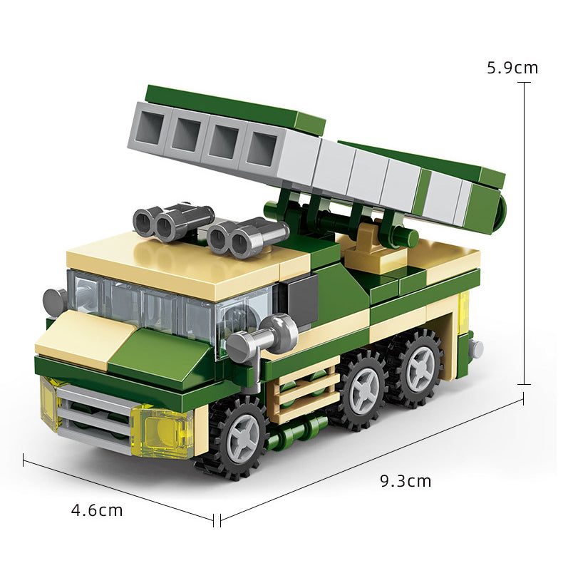 Lego 103+ pcs Anti-aircraft Missile Vehicle