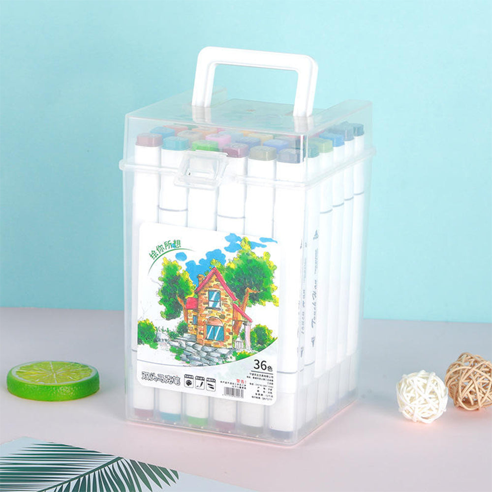 Color marker, 36colors with plastic case