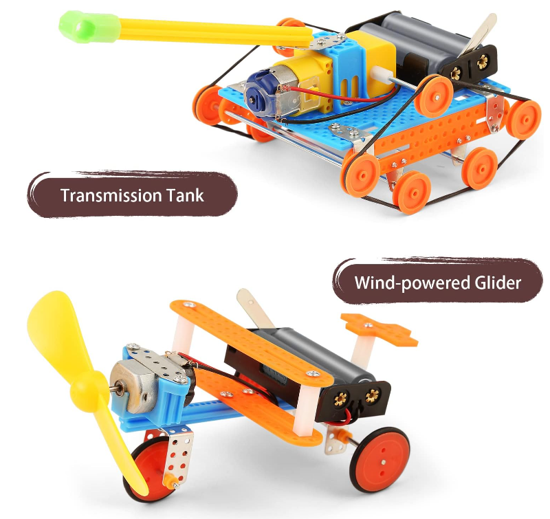 5 projects Kids Motorized Robotics V2 6 to 10