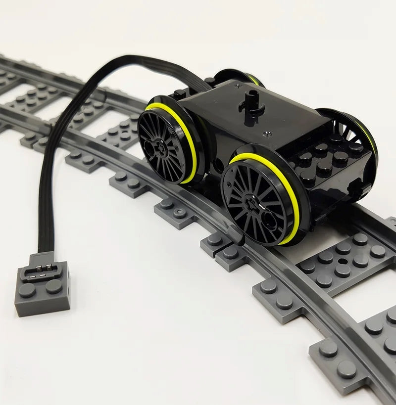 Train rails for building blocks 19 pieces