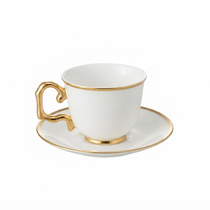 Golden Elegance Coffee Cup 90 ml