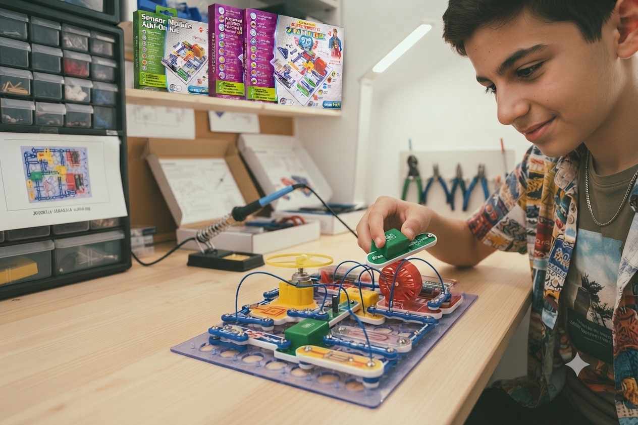 Electronic circuits for kids - Znatok collection