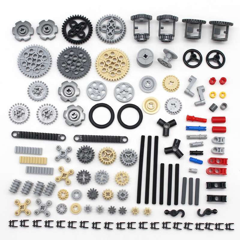 116 piece mechanical gear and shaft kit