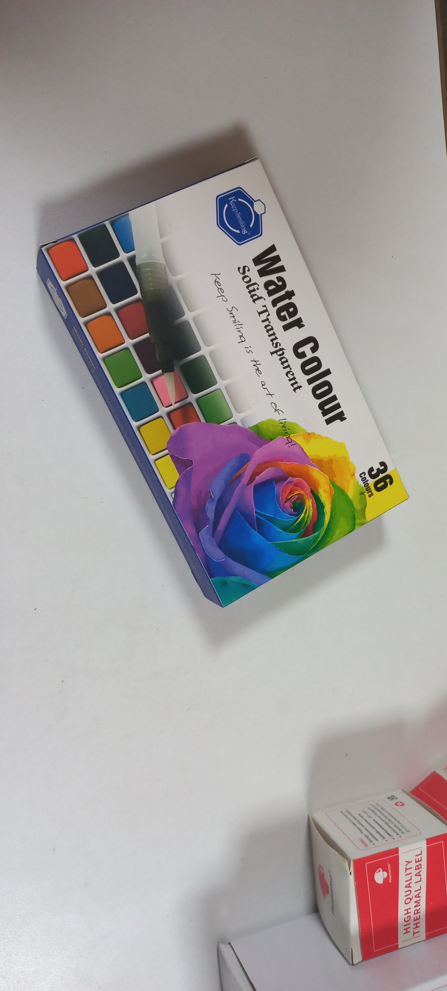 Brush Water Coloring
