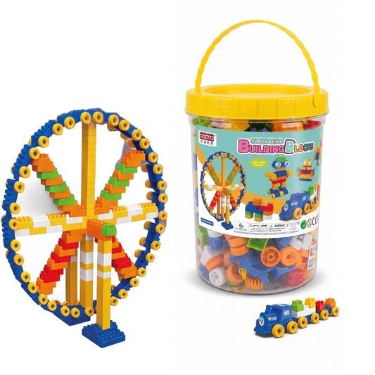 Building Blocks Yellow cap 250 pcs