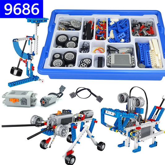 Mechanical Building technical blocks - Motorized - Power functions Compatible 9686
