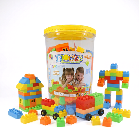 Building blocks Buckets 92 pcs