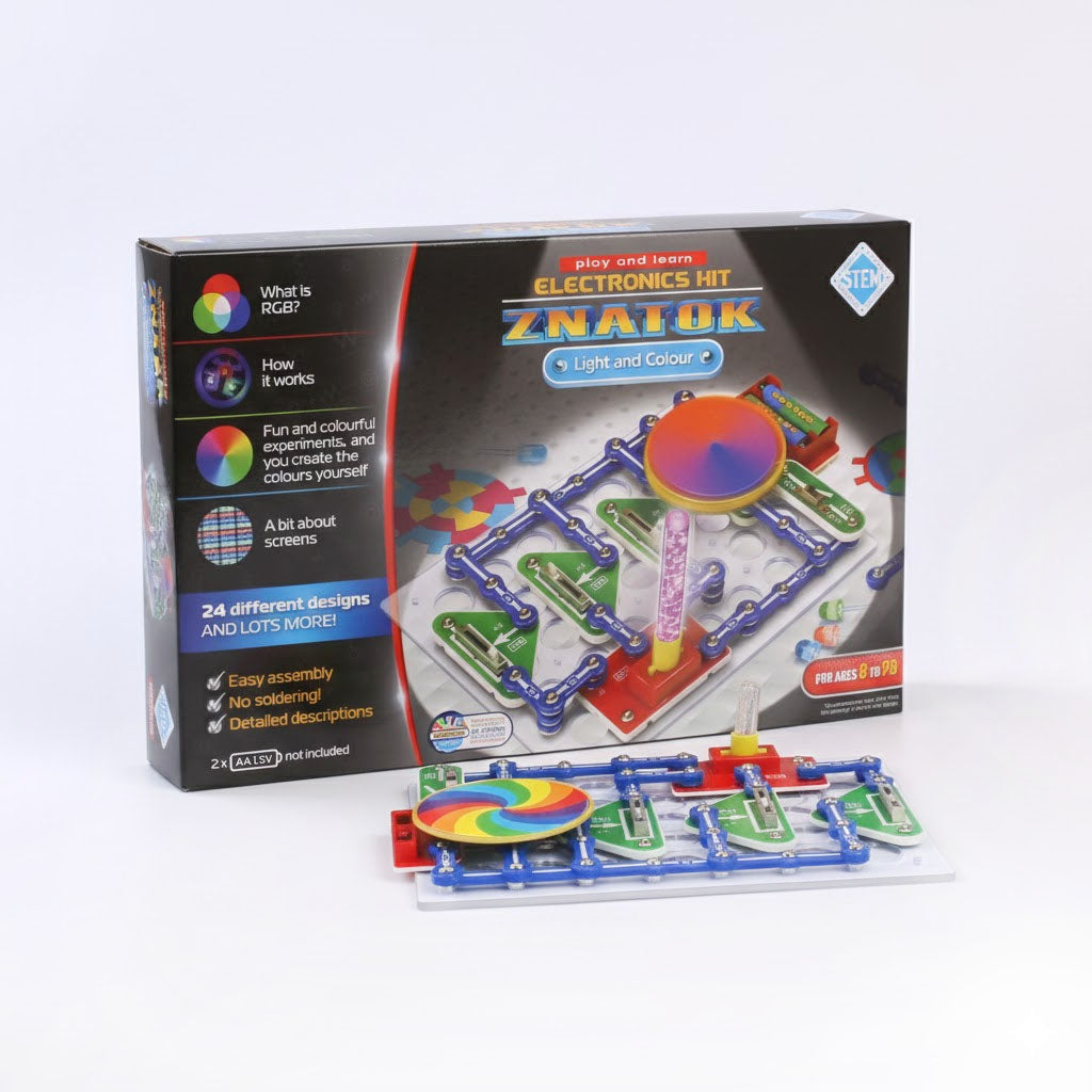 Electronic RGB kit from Znatok - screen science