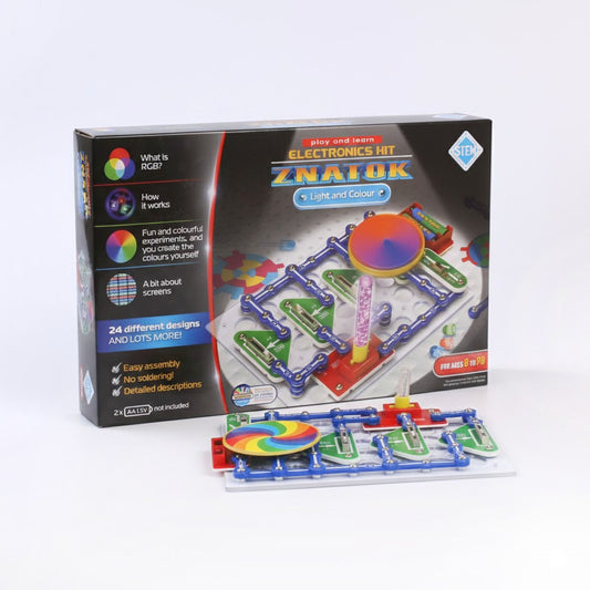 Electronic RGB kit from Znatok - screen science