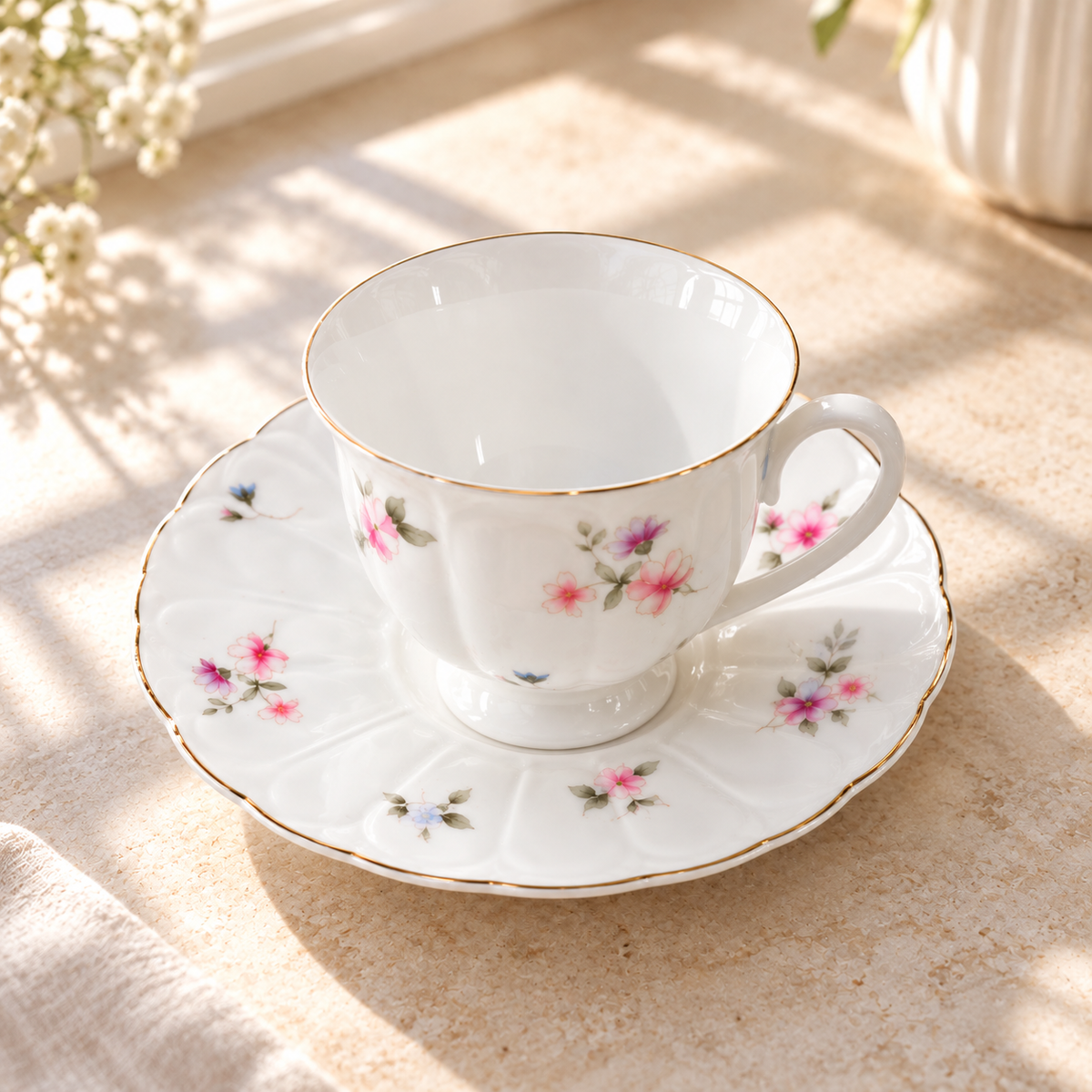 Floral Elegance Tea Mug P2