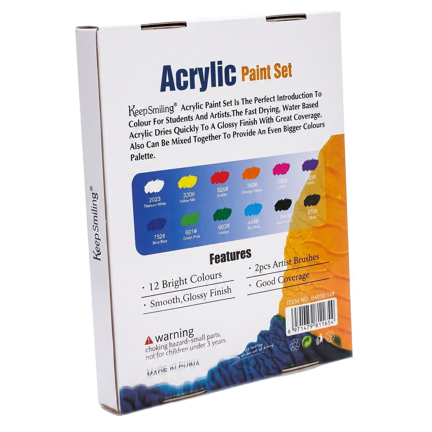 Acrylic paint set