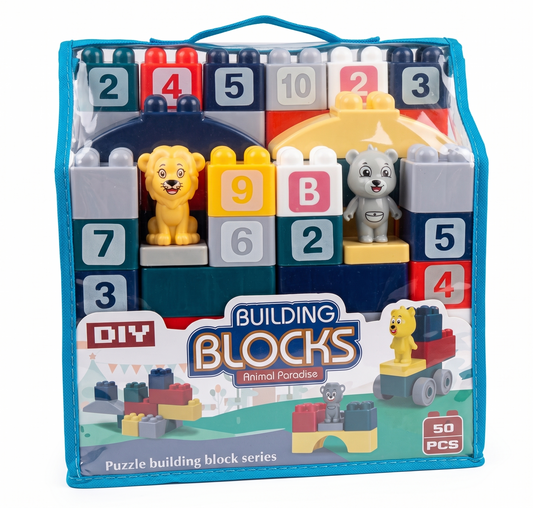 alphabets building blocks colorful plastic