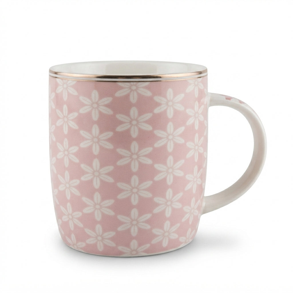 Ceramic Mug Pink Grace P11 - 360 ml