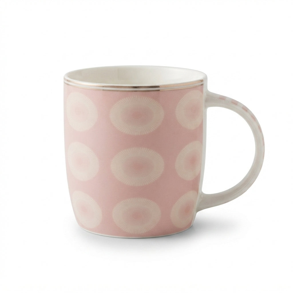 Ceramic Mug Pink Grace P11 - 360 ml