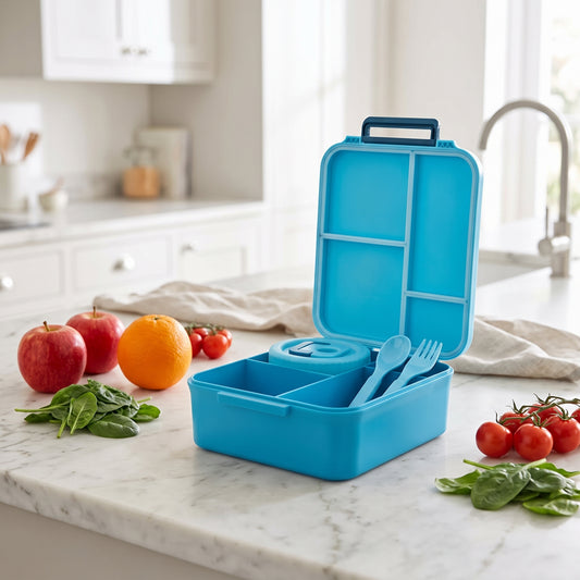 Quatro Lunchbox with jar
