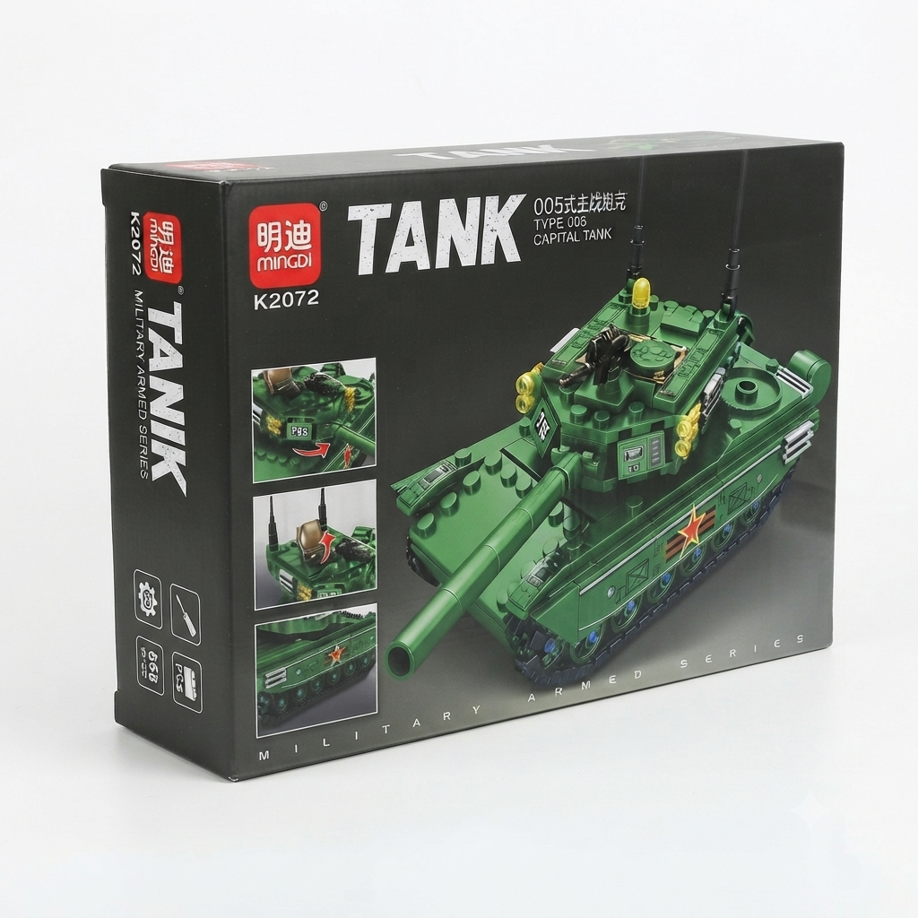 Soviet Capital Tank 320+ pieces building blocks