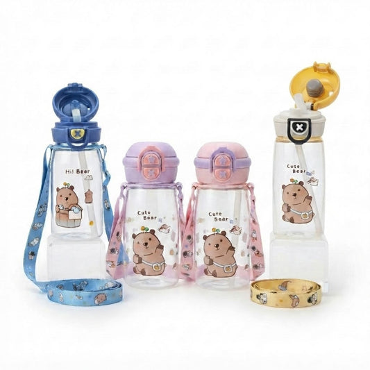 Bear Double Head Plastic Bottle  500ML