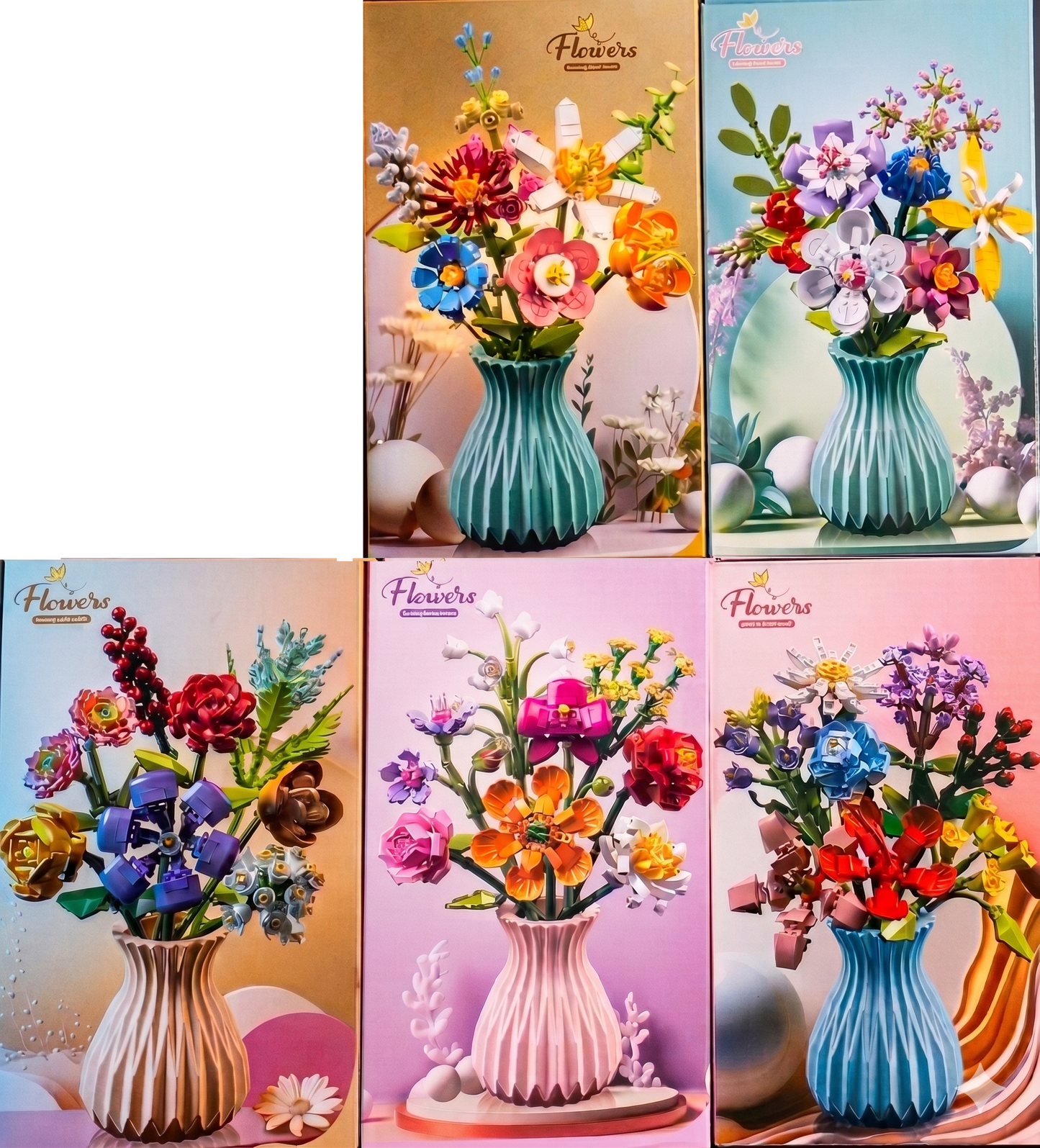 Lego Art -109 pcs Flower Vase