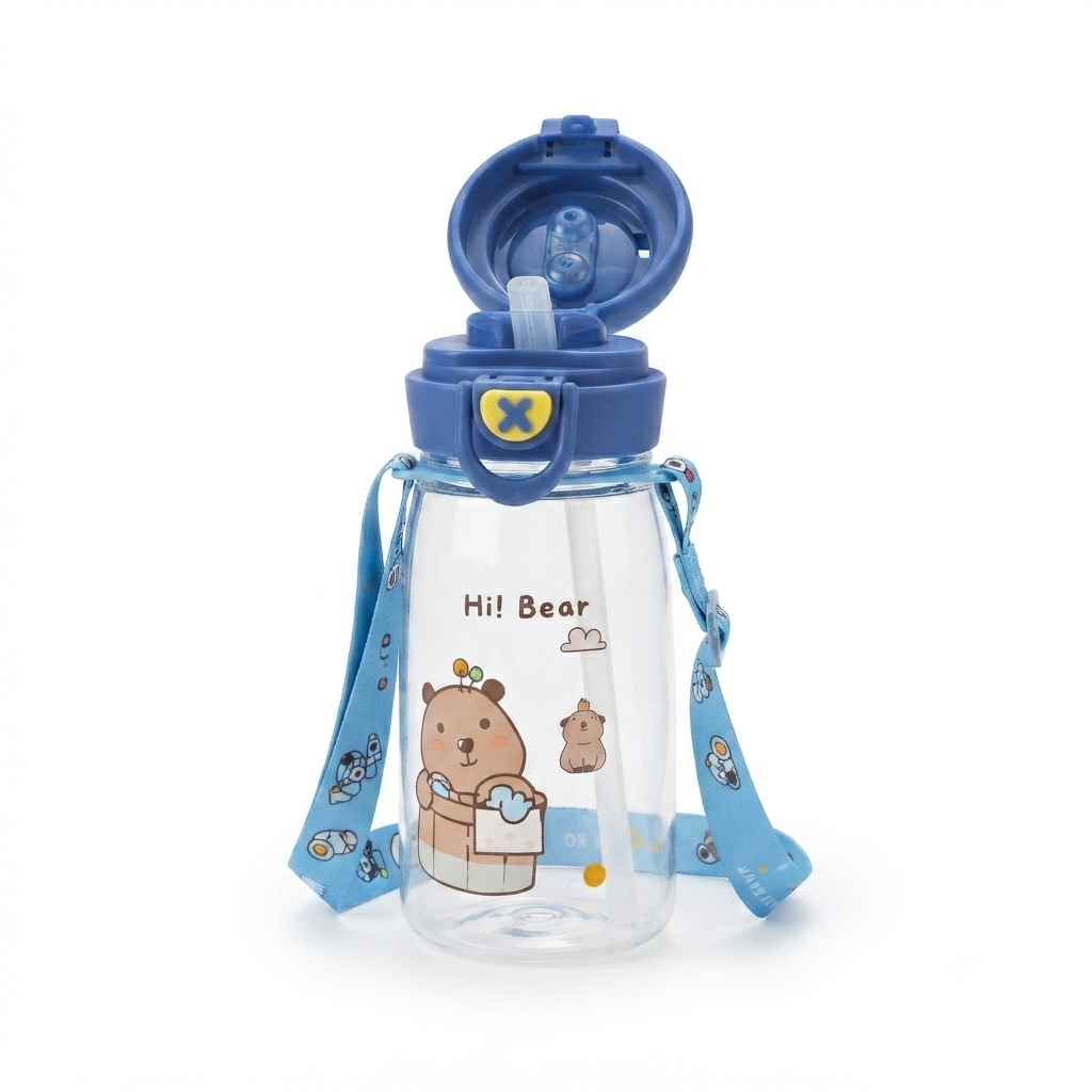 Bear Double Head Plastic Bottle  500ML