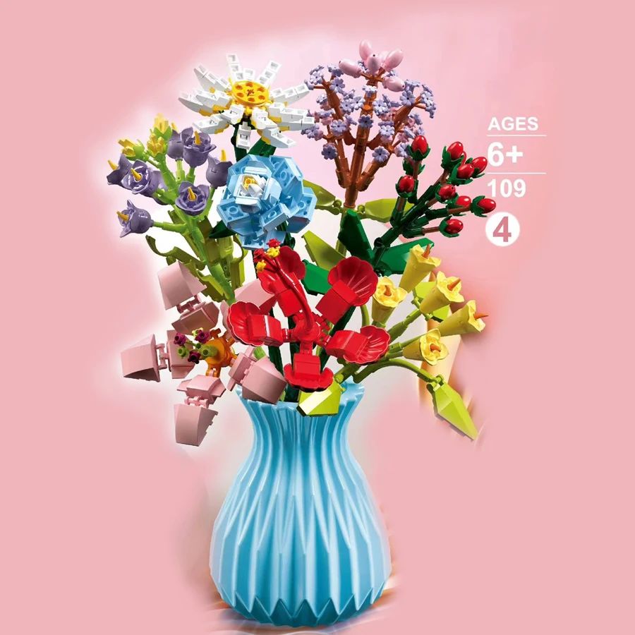 Lego Art -109 pcs Flower Vase