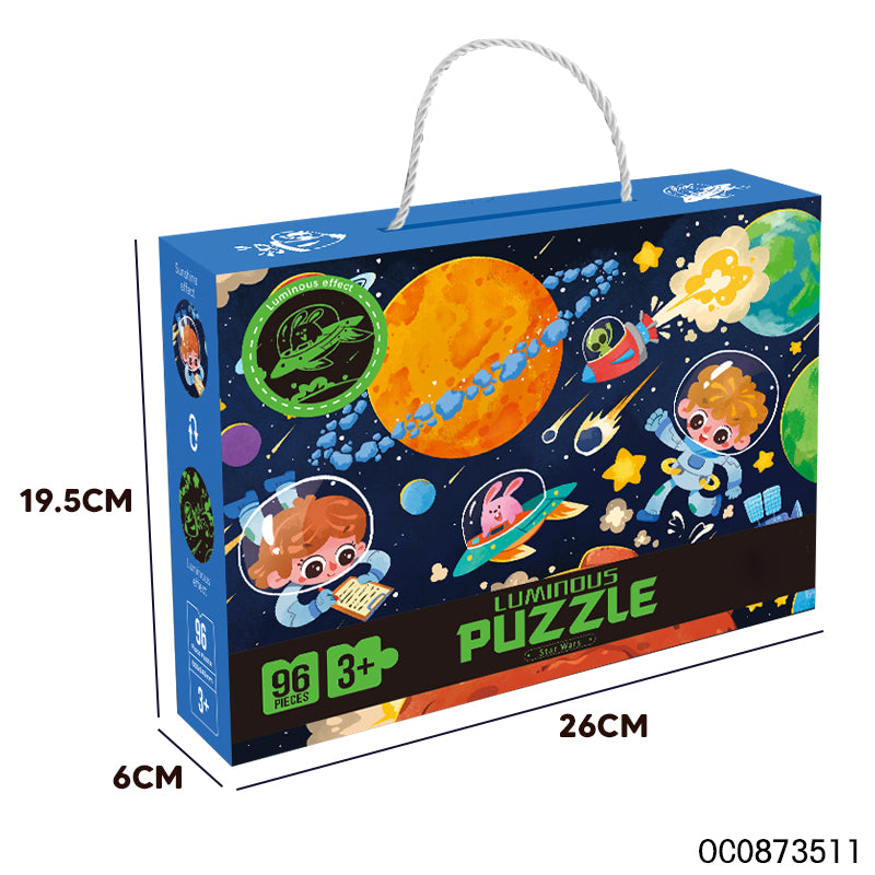 Luminous Puzzle 96pc - submarine