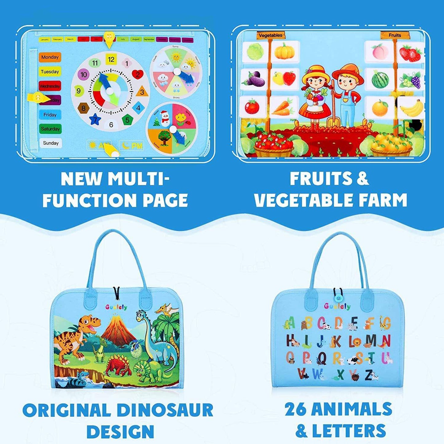 Dino Soft Busy Book