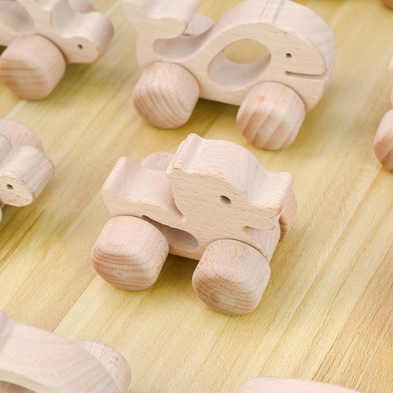 Mini  wood car with different shapes 8*5*4 cm