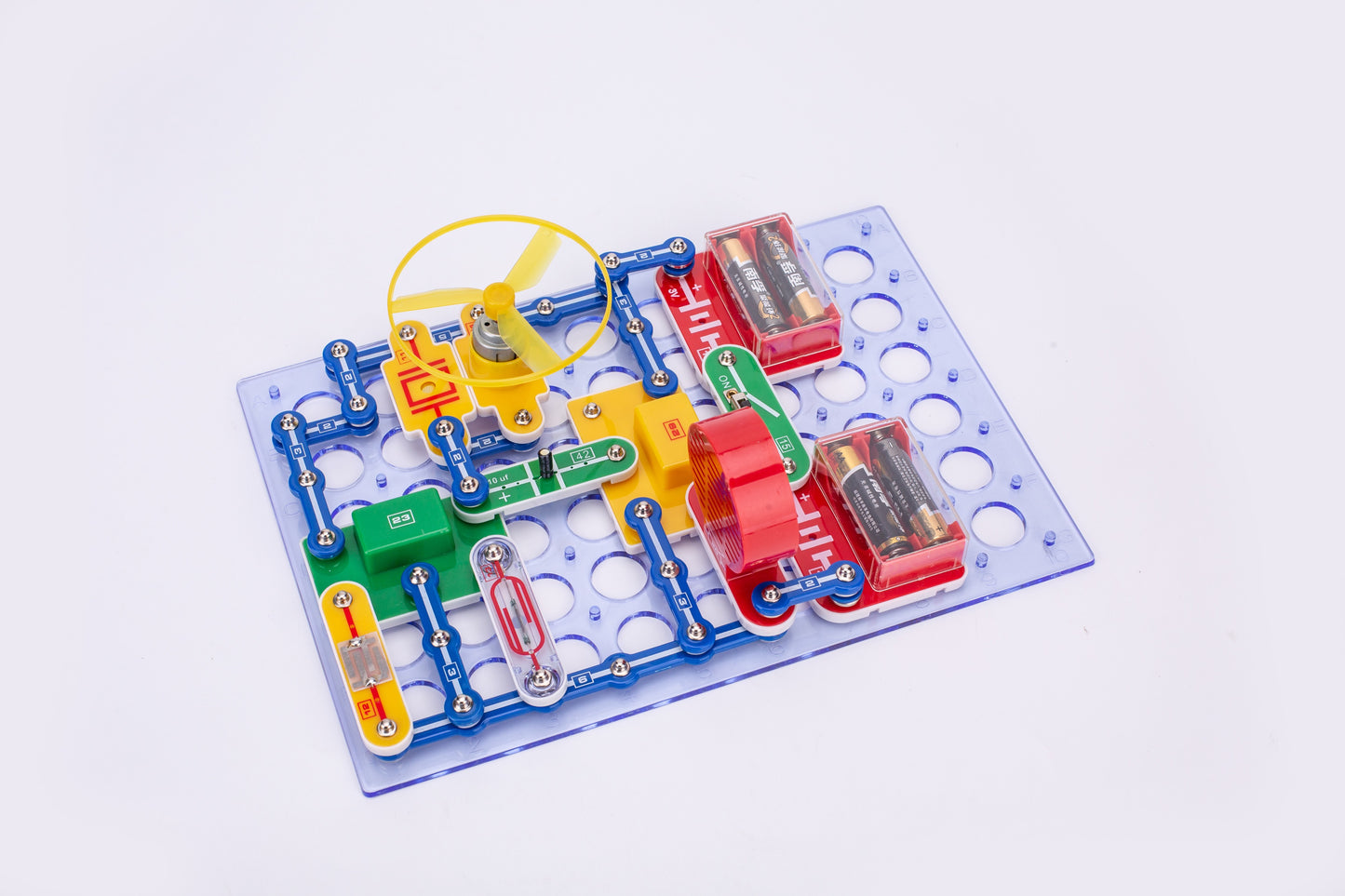 Electronic kit 979 circuits  from Znatok