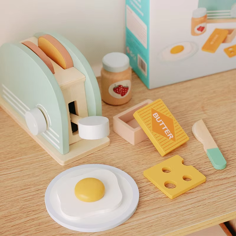 Toaster wood toy