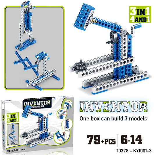 INVENTOR Mechanical kit 3 in one Stemedu  Building Blocks  KY1001-3