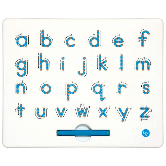 Magnetic balls lower case Writing board