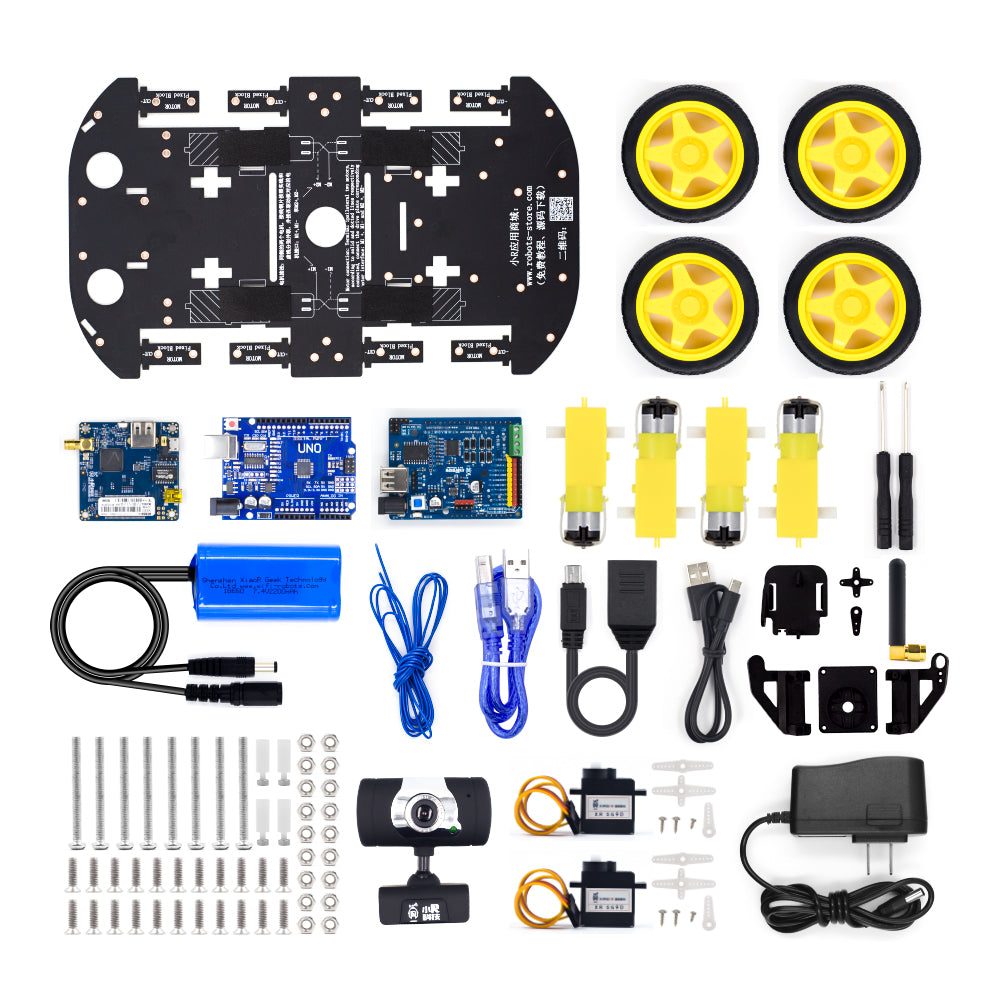 DS Robot Car Kit with Arduino UNO R3 programmable smart robot development kits
