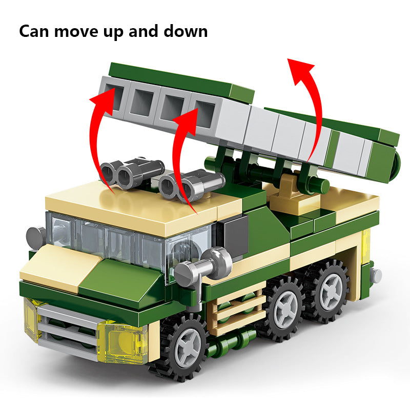 Lego 103+ pcs Anti-aircraft Missile Vehicle