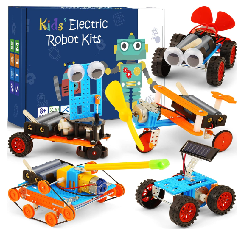 5 projects Kids Motorized Robotics V2 6 to 10