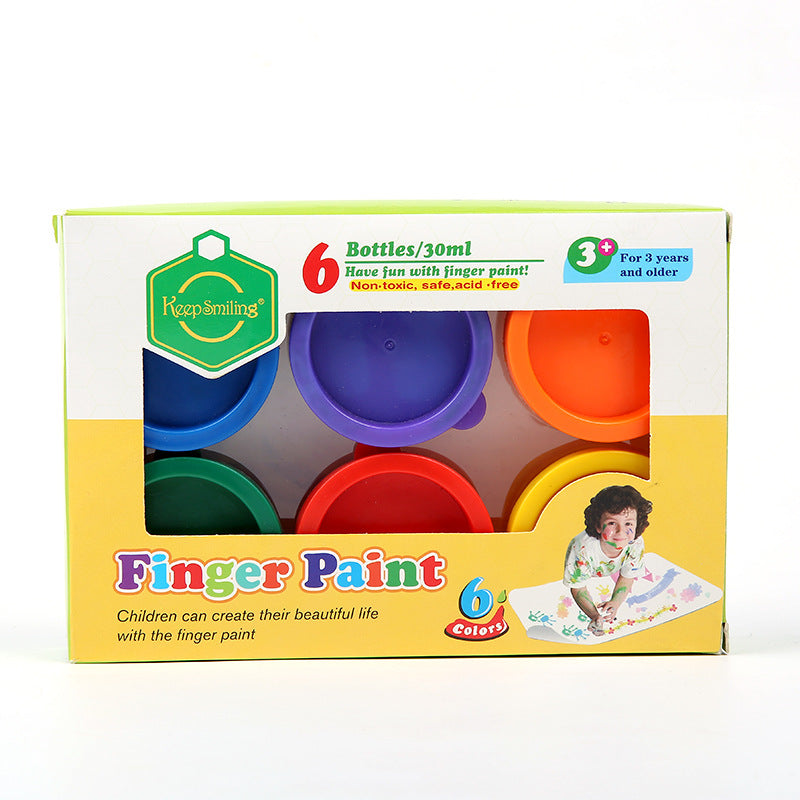 Finger paint ,6colors
