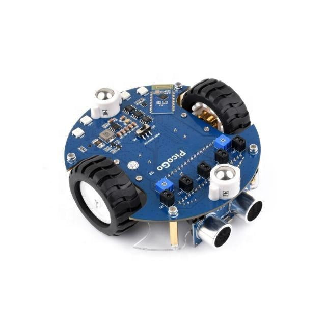waveshare PicoGo Mobile Robot, Based on Raspberry Pi Pico, Self Driving, Remote Control Robot 2WD