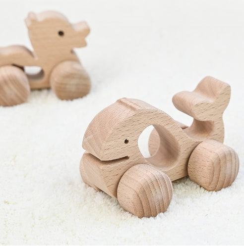 Mini  wood car with different shapes 8*5*4 cm