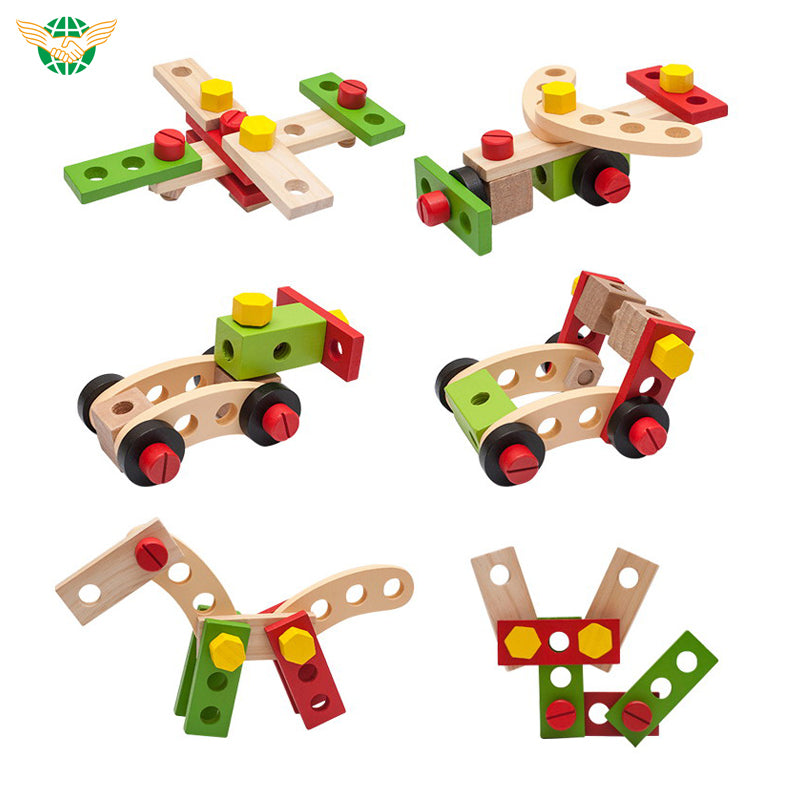Little inventor wooden tool set