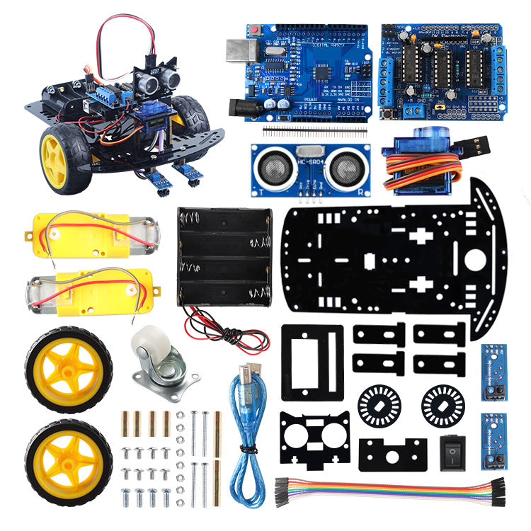 Arduino 2 WD Esp8266 Wifi Car Robotics Starter Kit