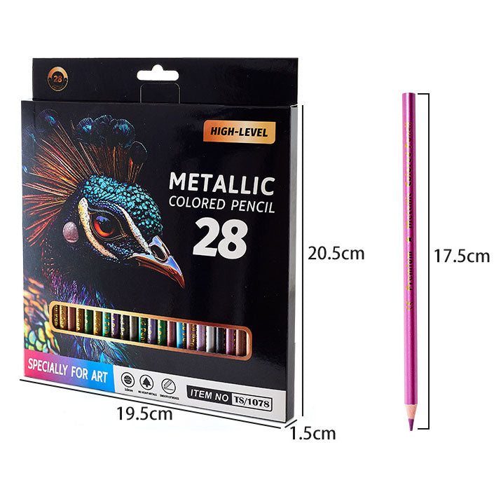 Coloring pencils, 28colors