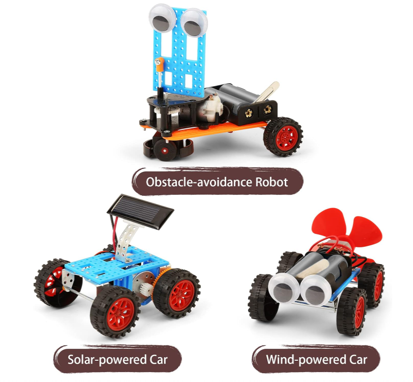 5 projects Kids Motorized Robotics V2 6 to 10