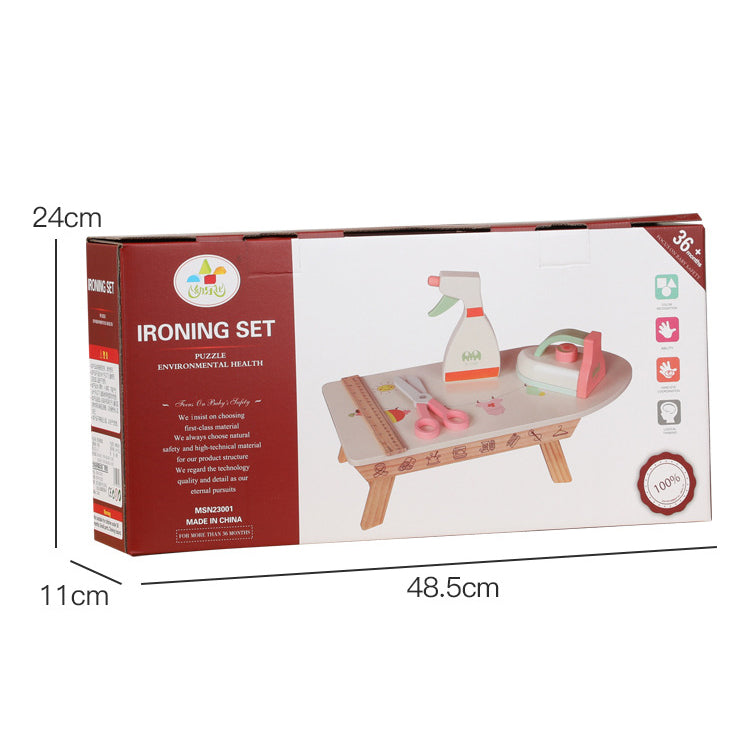 Wood iron stand