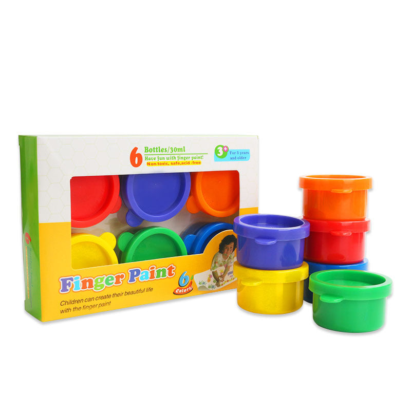 Finger paint ,6colors