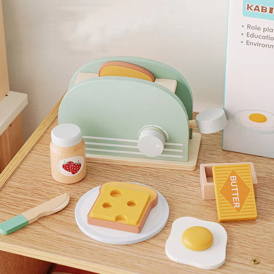 Toaster wood toy