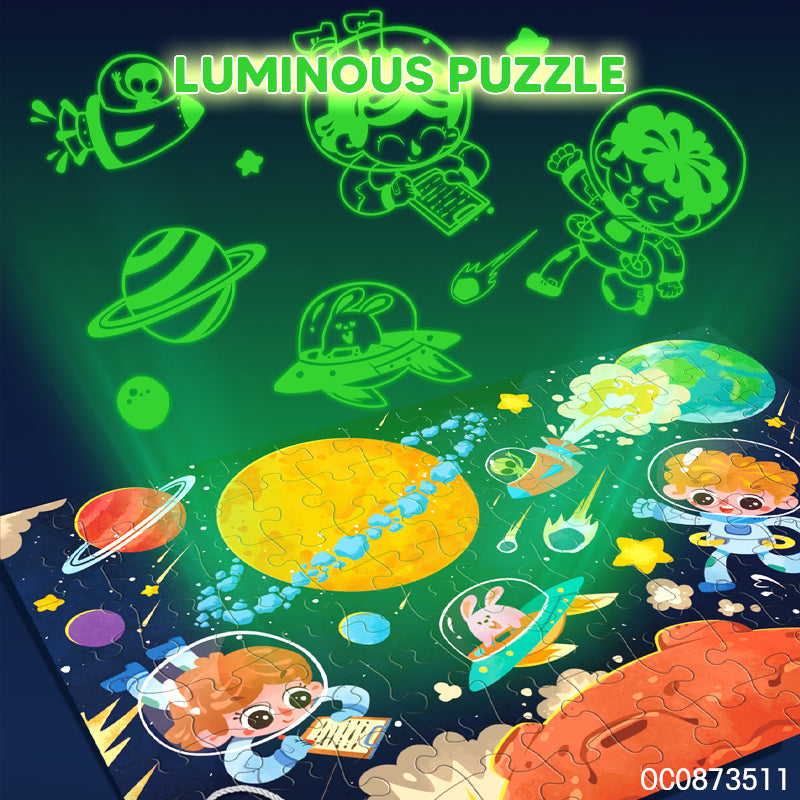 Luminous Puzzle 96pc - submarine