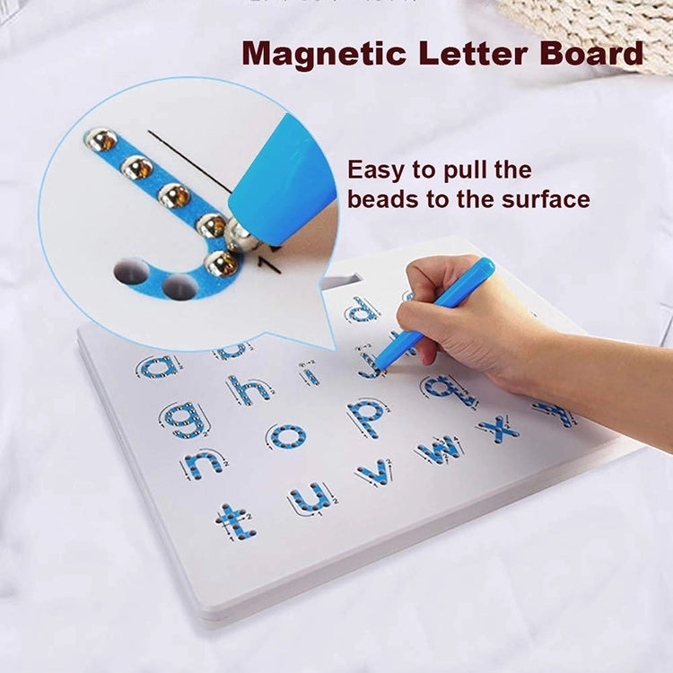Magnetic balls lower case Writing board