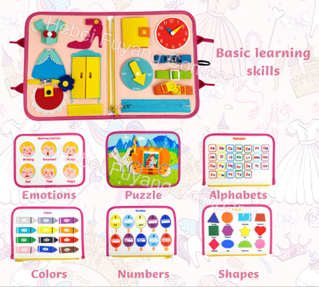 Queen Soft Busy Book