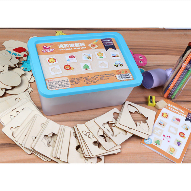 3d shadow Coloring the vise versa - in plastic box